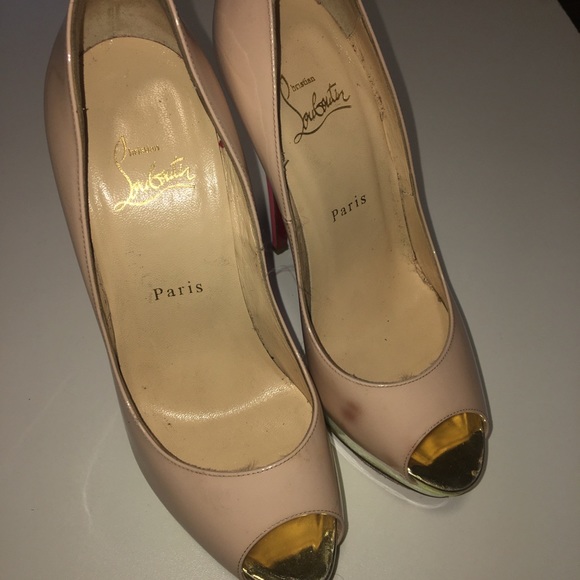 Christian Louboutin color block heels - Picture 3 of 8